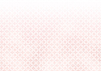 七宝つなぎ文様　和柄イラスト背景素材（ピンク）