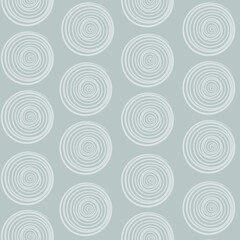 Fototapeta na wymiar pattern of gray balls on a blue background