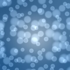 blue bokeh background