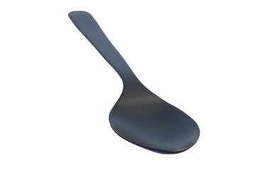 Spoon isolated on white background. 3d render