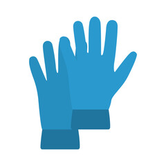Rubber Protective Gloves Icon