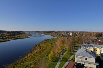Russia. The ancient city of Totma.