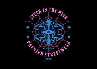 Aesthetic Graphic Design for T shirt Street Wear and Urban Style