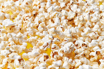  Bunch of salty popcorns texture