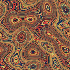 Seamless banded agate geode marble rock surface pattern design for print. High quality illustration. Infinite continuous repeat of agate mineral stone abstract wallpaper design.