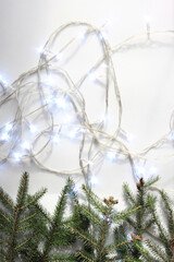 New year,christmas minimalistic background.