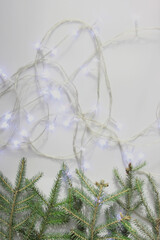New year,christmas minimalistic background.