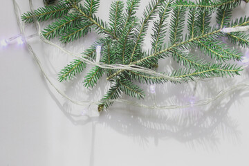New year,christmas minimalistic background.