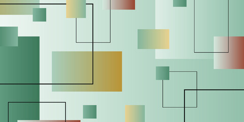 Colored background of rectangular geometric shapes. Vector illustration eps-10