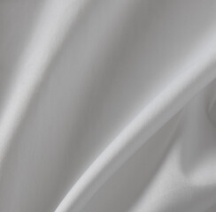 White fabric as an abstract background.