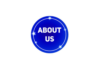About us text web button| web template sign icon label | colorful web template 