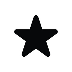 star isolated on white