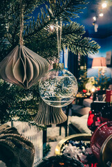 Christmas decoration background 