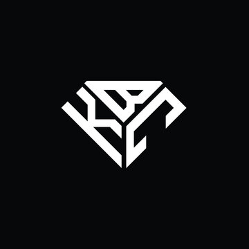 KBC letter logo creative design. KBC unique design
