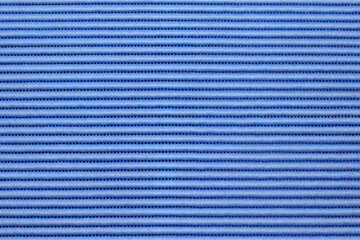 Blue Ribbed Raised Horizontal Bands with Tiny Holes In Between