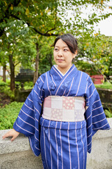 着物　日本人　和風イメージ