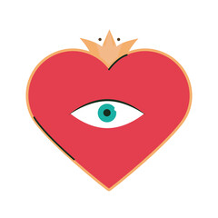 eye in the heart