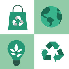 icons set ecology