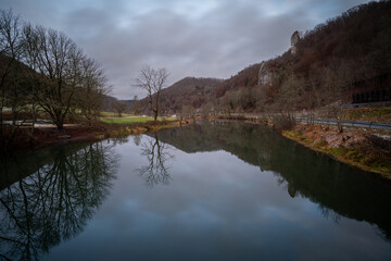 Fototapeta premium Oberes Donautal bei Beuron