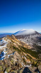 晴天　浅間山　登山　蛇骨岳