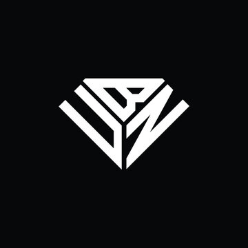 UBN letter logo creative design. UBN unique design
