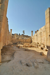 Temple of Dzeus in Jerash, Jordan