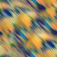 Wavy summer dip dye background. Ombre color blend for beach swimwear, trendy fashion print. Boho dripping wave digital watercolor effect. High resolution artistic seamless pattern material.