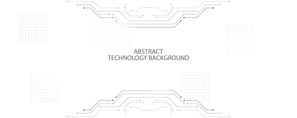 Abstract technology background, Illustration, Hi-tech communication concept innovation background, science and technology digital background