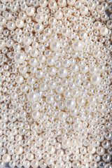 Pearl grains of beautiful color and luster
