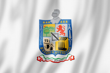 Nuevo Leon state flag, Mexico