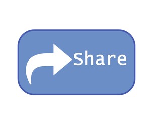 Bouton de partage des réseaux sociaux, icône 