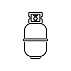 gas bottle icon, bottle icon, gas illustration
