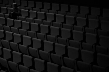 Obraz premium Lonely spectator