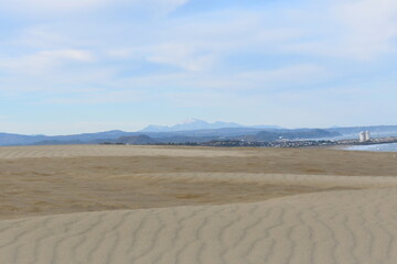 鳥取砂丘と大山