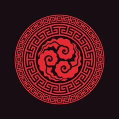 Set of vector korean borders