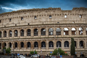 Ciudad europea de Roma en Italia cuna de la civilización	