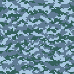 Full seamless military camouflage skin dotted pattern vector for decor and textile. Ornamental pointed army masking design for hunting textile fabric print and wallpaper. Design for trendy fashion.