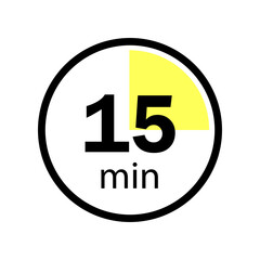 MobileTimer, clock, stopwatch. Cooking time. Vector illustration.