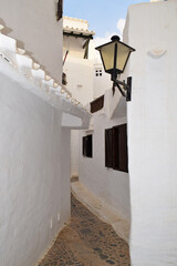 Binibeca en Menorca Islas Baleares España
