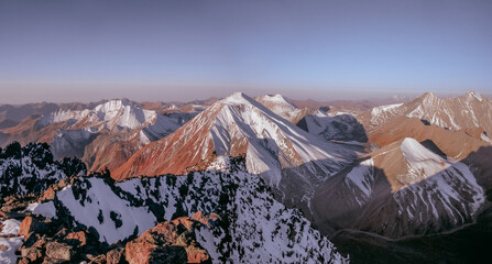 mountains landscape snow
