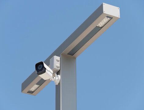 IP security camera and led Street lantern