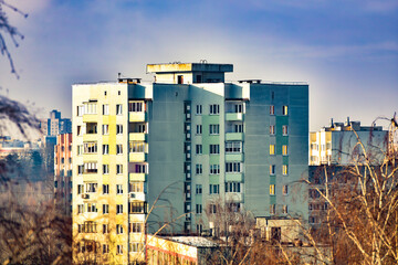 buildings in the city