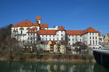Fototapeta na wymiar Hohes Schloss at Fuessen