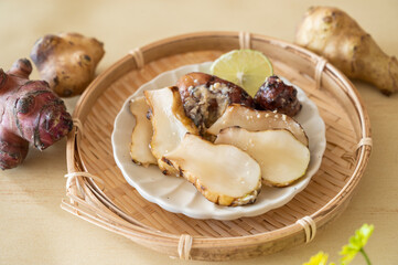 菊芋の味噌漬け