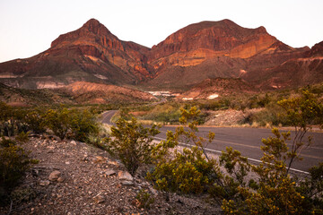 Ross Maxwell Scenic Road, Big Bend national Park, Texas