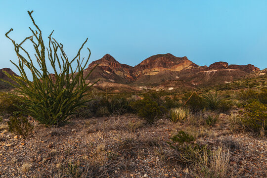 Ross Maxwell Scenic Drive, Big Bend National Park, Texas.