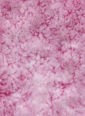 Light watercolor dark pink textured background with white specks. Salt Effects