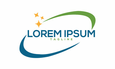 Unique cleaning logo Modern and minimalist vector and abstract logo