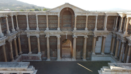 Fototapeta premium The city of the Lydians, the ancient city of Sardis. Hellenistic period.