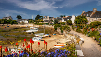 Paysage de mer en Bretagne